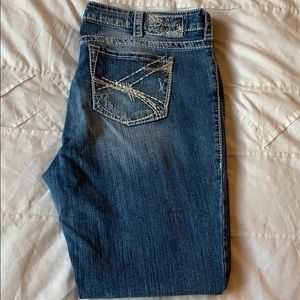 Silver Bootcut Jeans